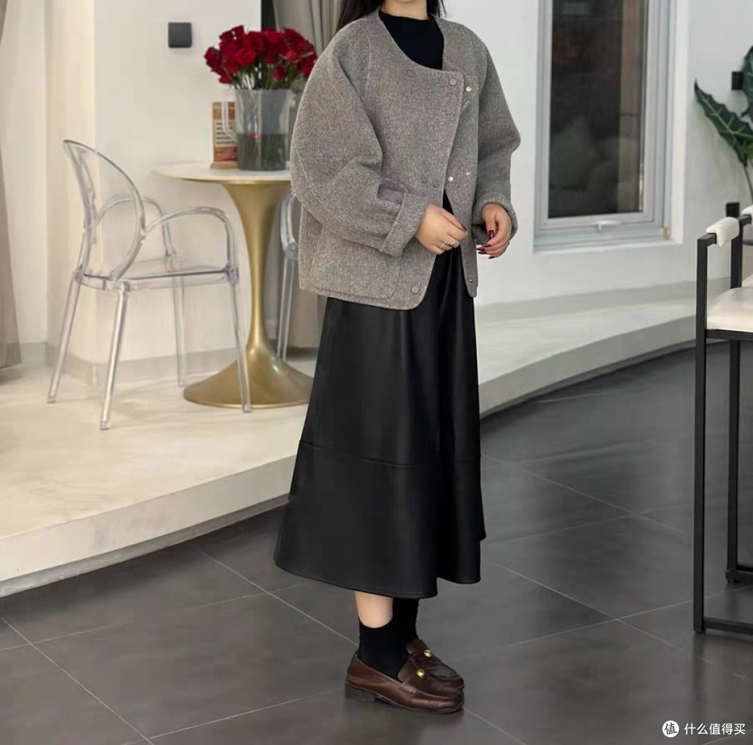 小个子福音!短款羊毛呢轻盈暖意