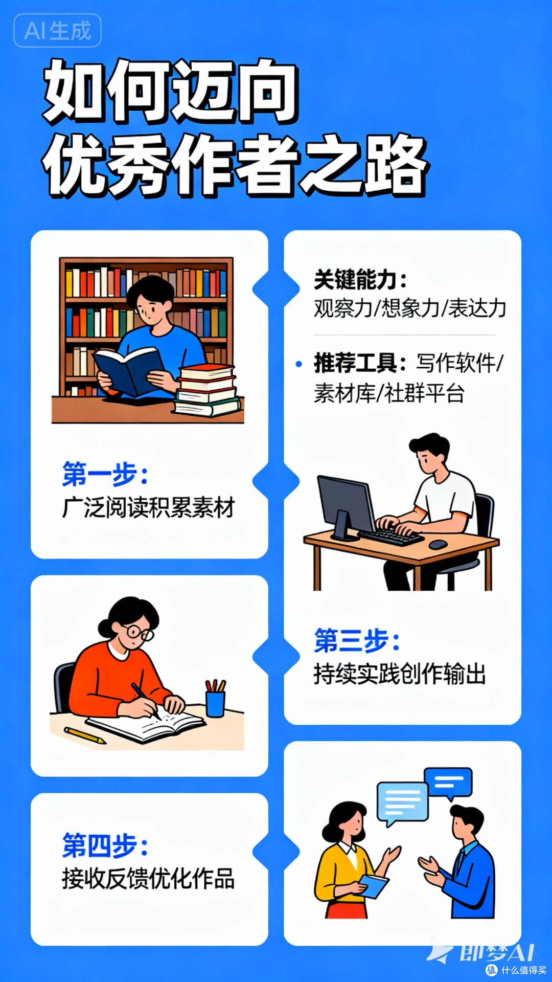 如何迈向优秀作者之路