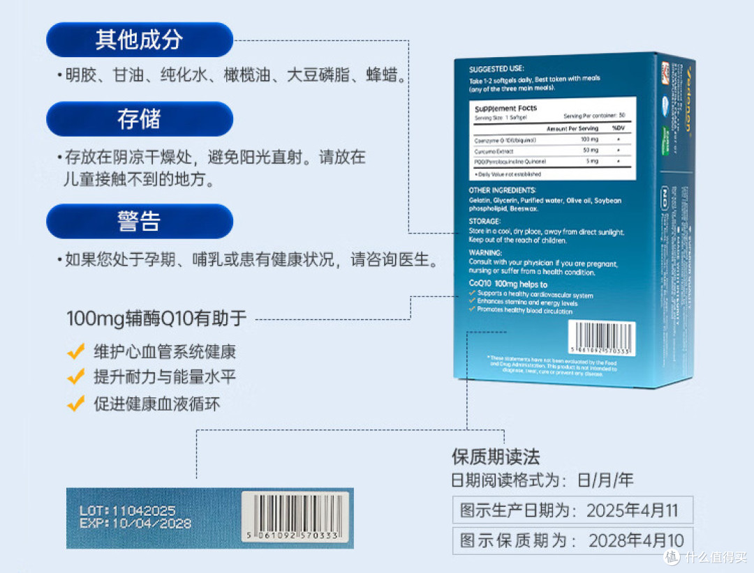 辅酶Q10综合十大排行榜|功效解析、食用指南及高性价比品牌推荐