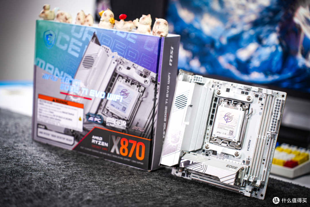 最猛钢炮主板?微星MPG X870I EDGE TI EVO WIFI刀锋钛上手实测