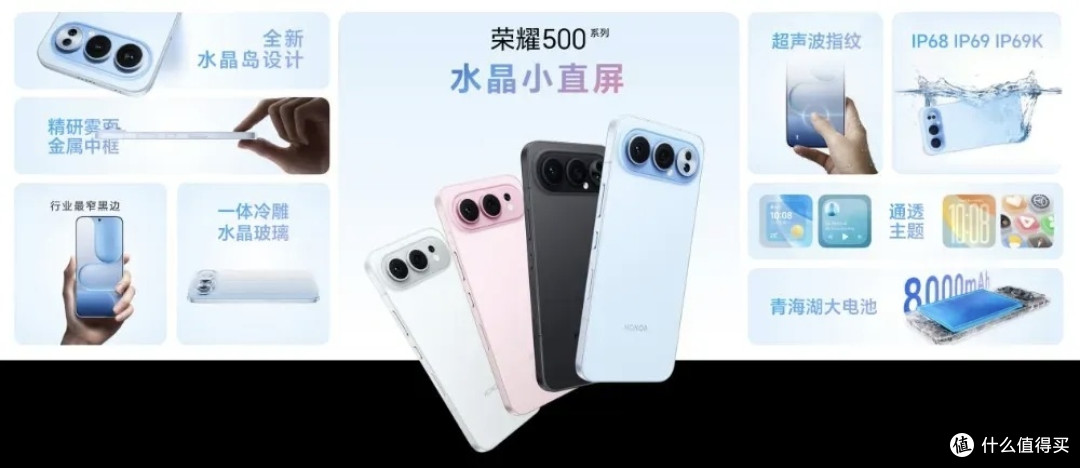 2699起，荣耀500系列正式发布丨重塑档位标准