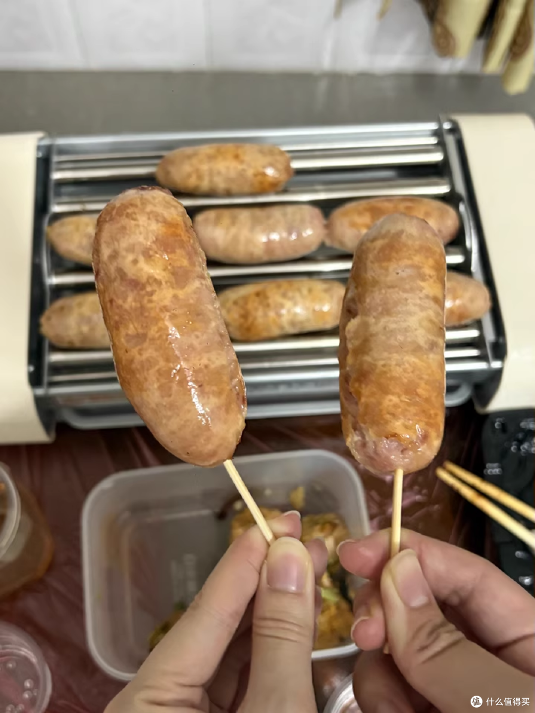双 11 入 mollyestelle 烤肠机,娃的早餐 / 零食 10 分钟搞定