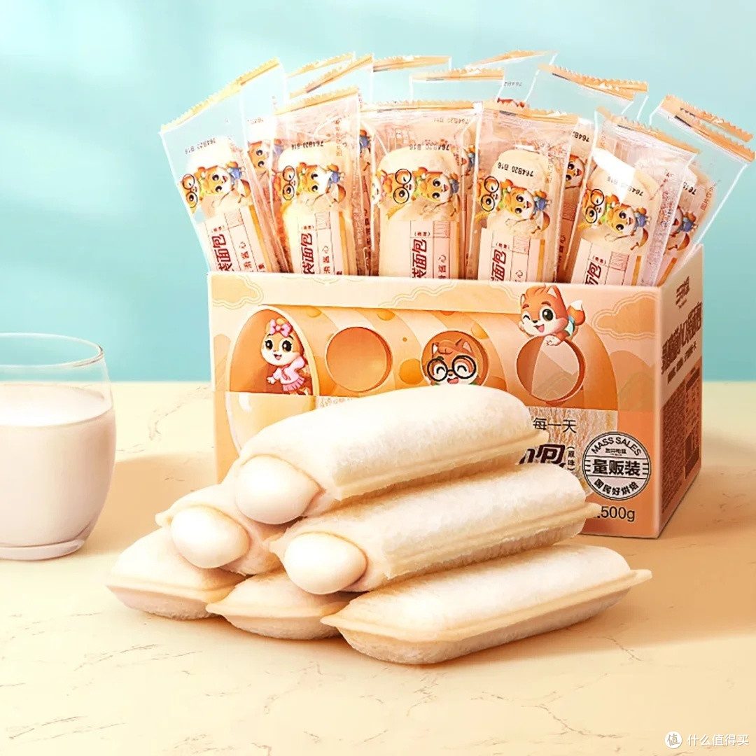 三只松鼠乳酸菌面包:口感与营养兼备