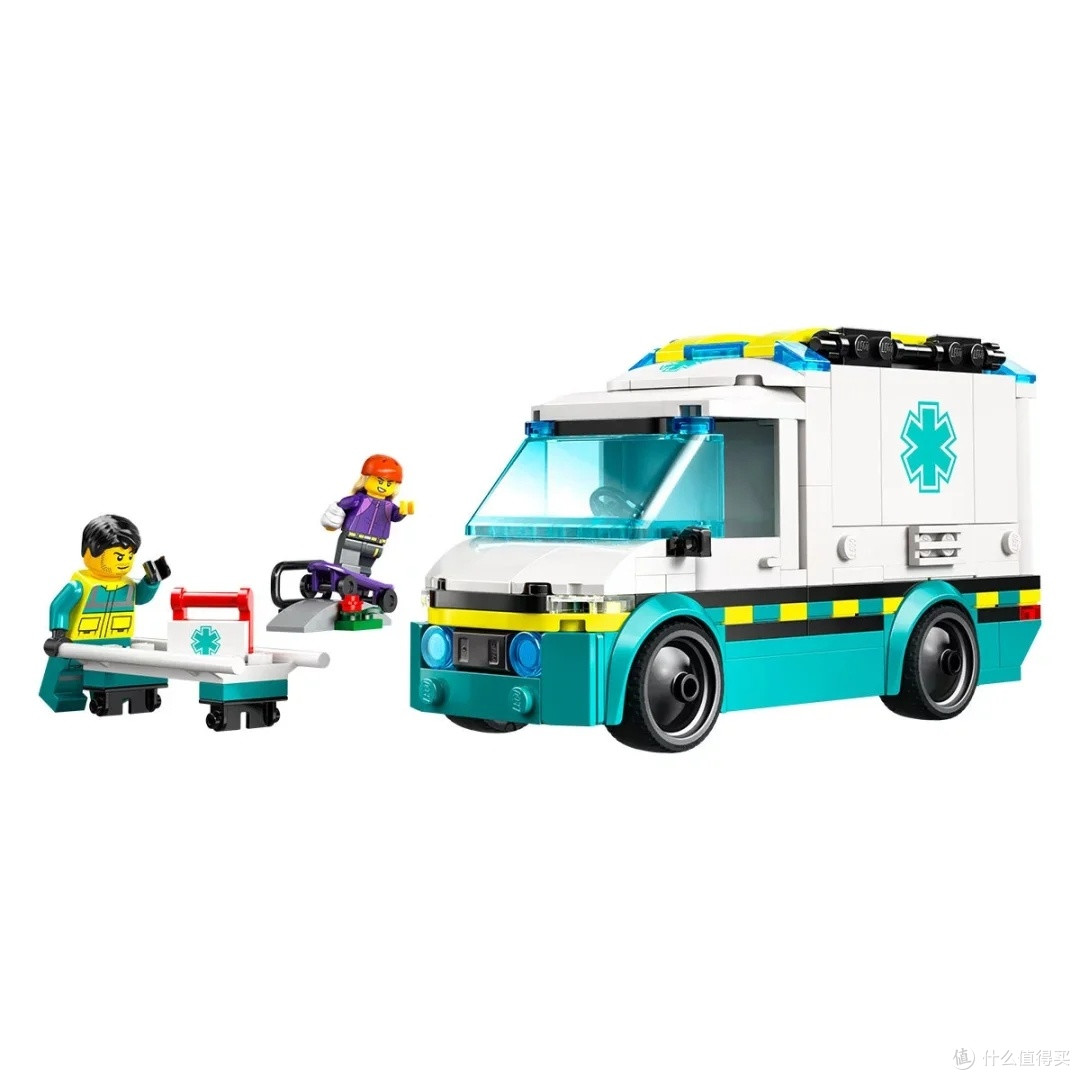 乐高城市紧急救护车:创意救援启蒙