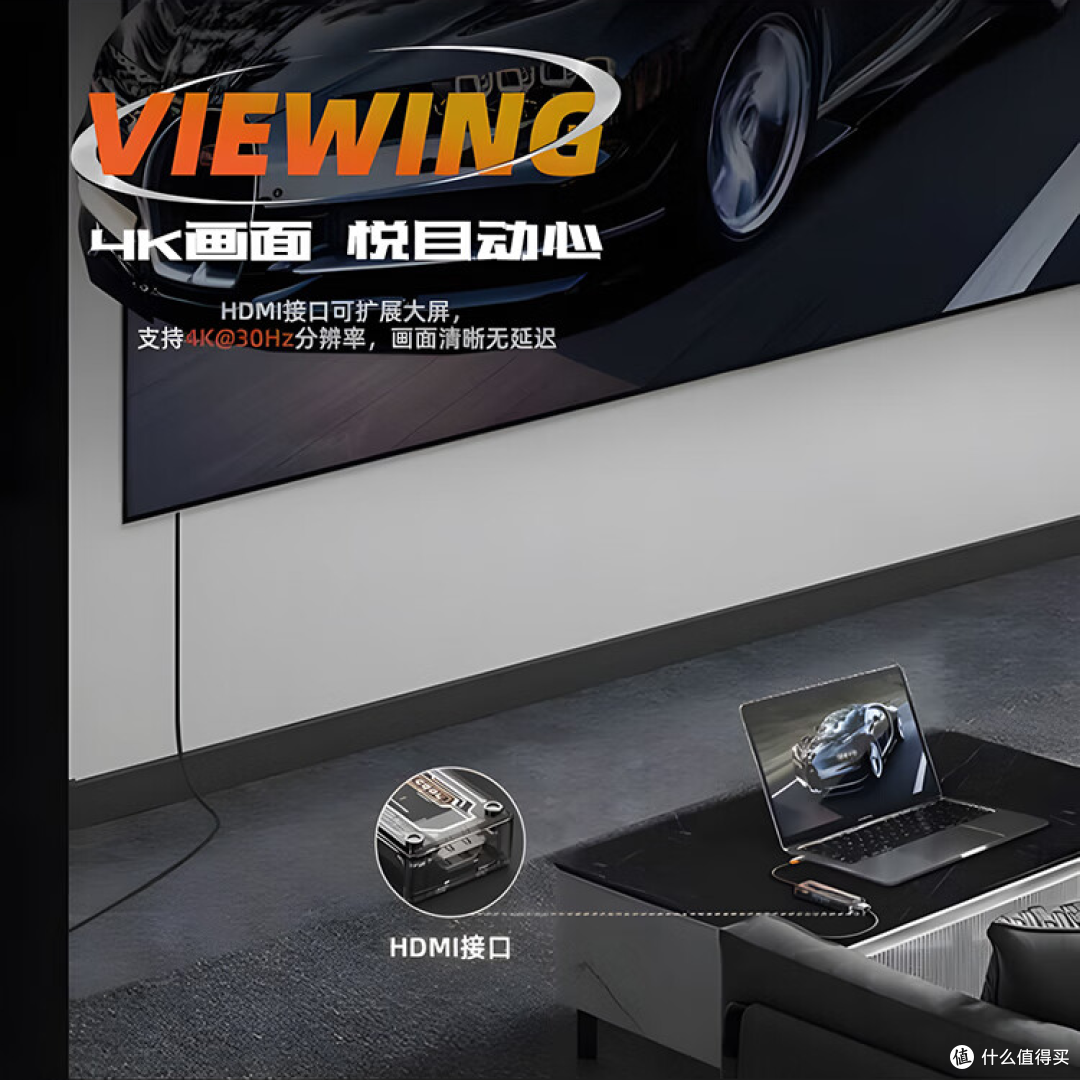 捌木熊 6 合 1 透明机械集线器:把 “赛博机械核心” 搬上桌面
