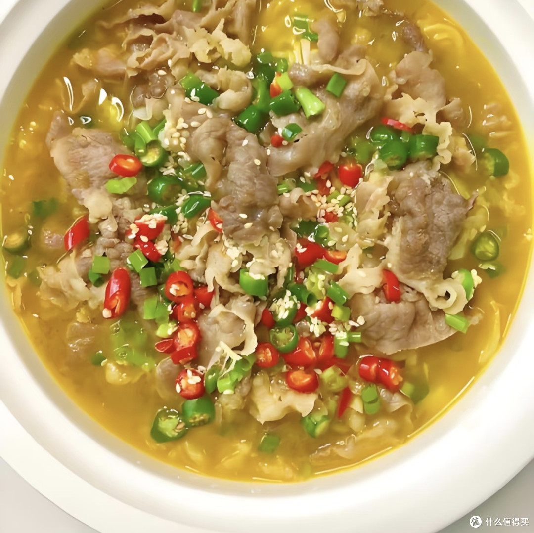 双11美食大赏:酸汤肥牛做法