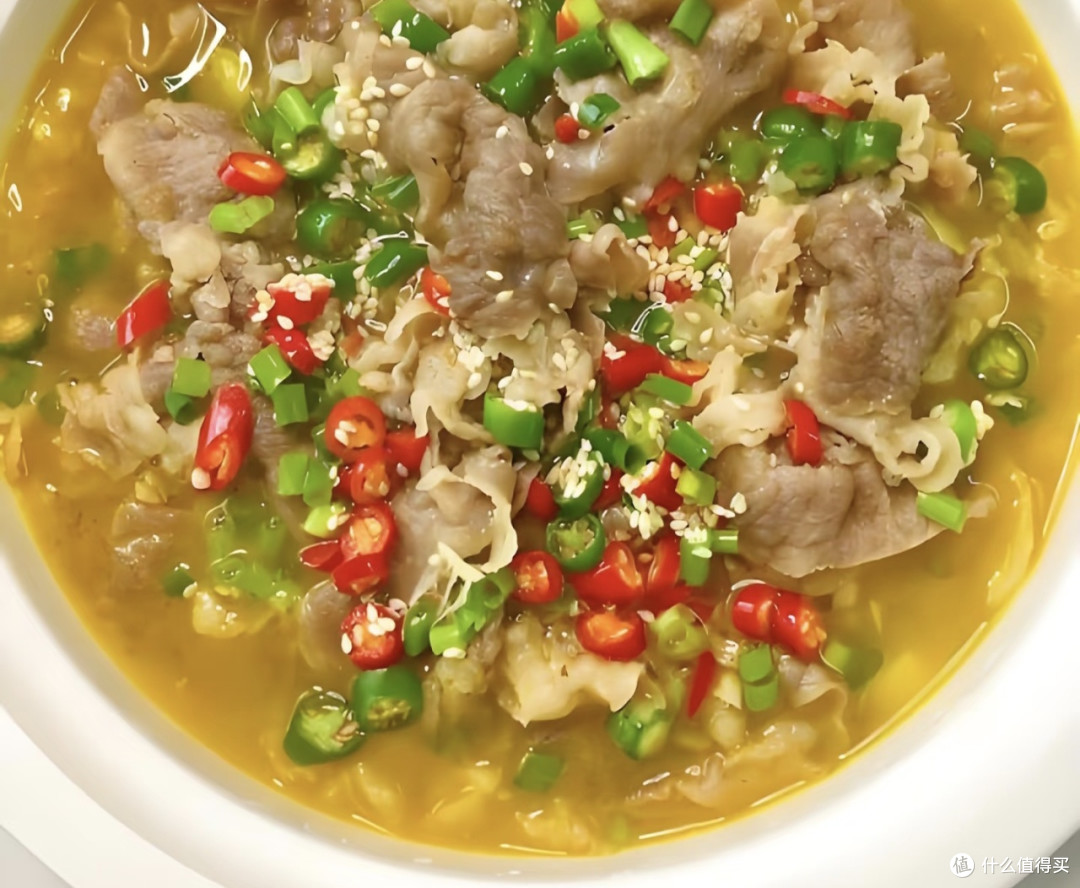 双11美食大赏:酸汤肥牛做法