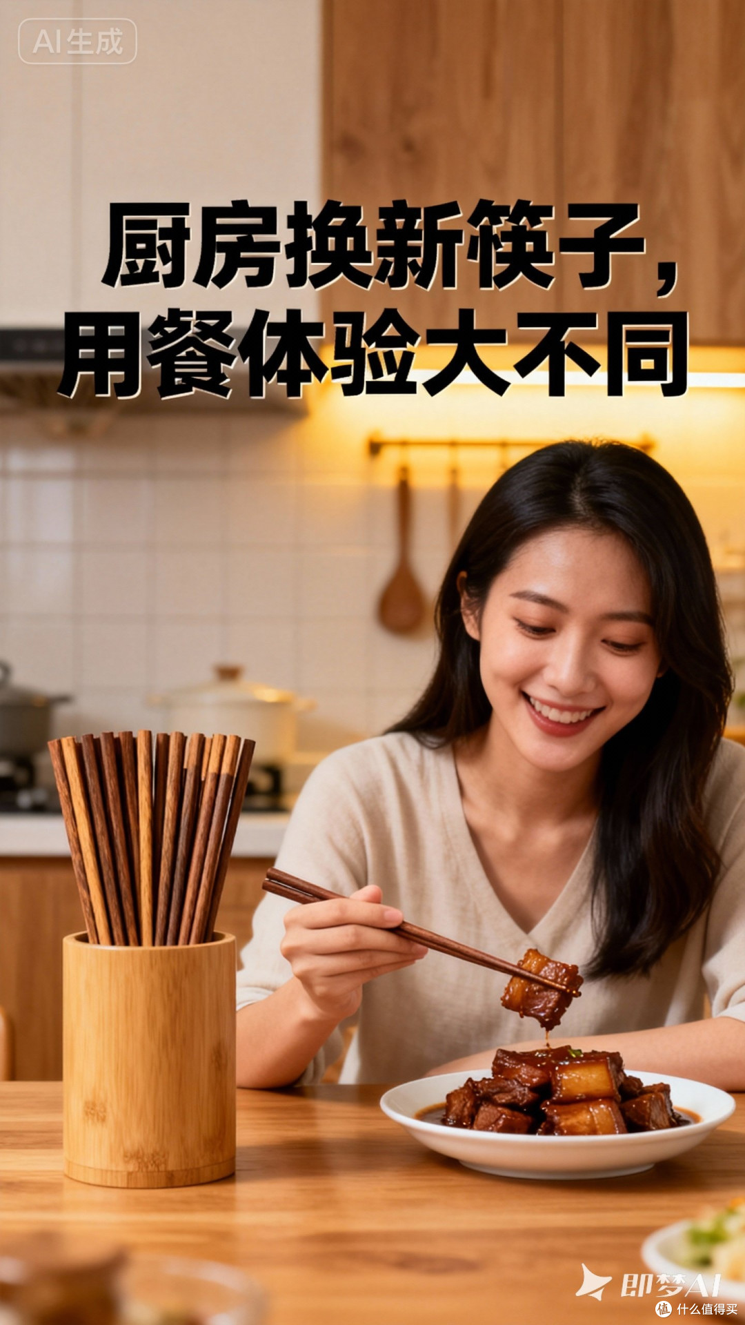 厨房换新筷子，用餐体验大不同