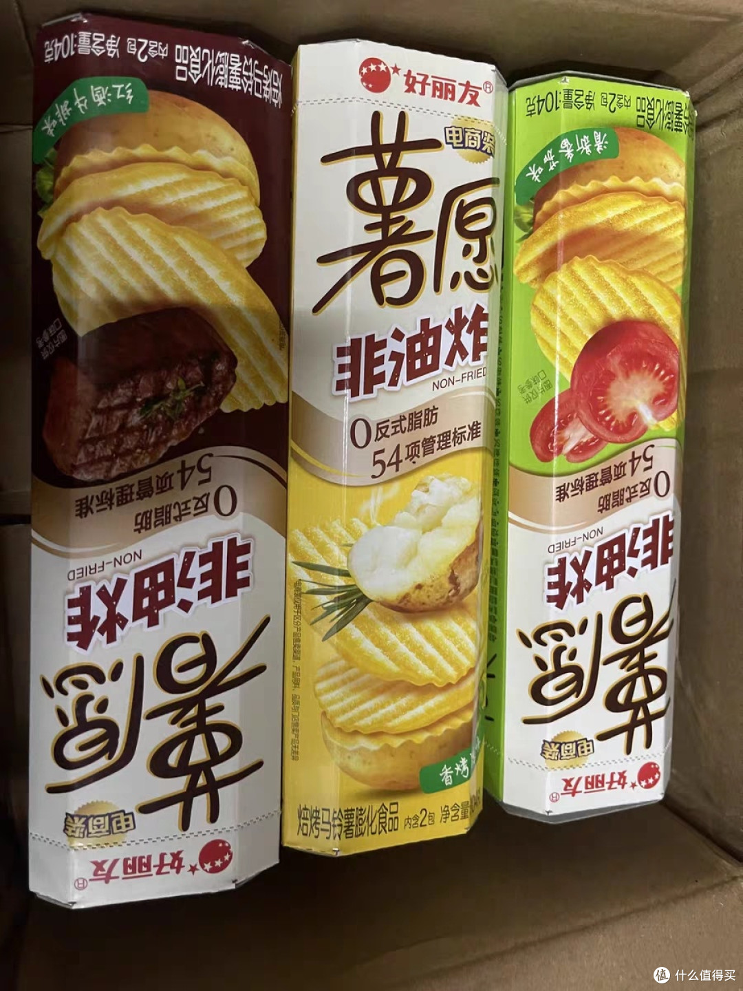 好丽友薯愿番茄味5连盒