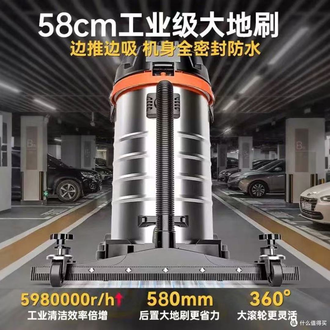 谁懂啊!工业级吸尘器选对直接省出3个人工💰德国双三电机yyds