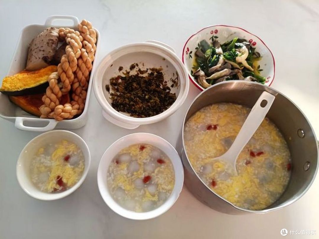 小雪之后，干稀六种搭配早餐，懒人必备，简单又暖和！