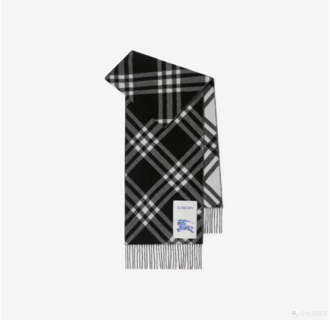 BURBERRY格纹羊绒围巾:穿越时光的经典暖意