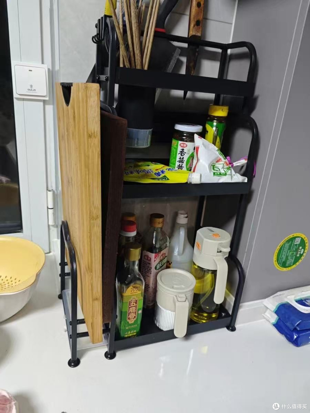 救命!佳帮手调料架让厨房台面彻底清爽了