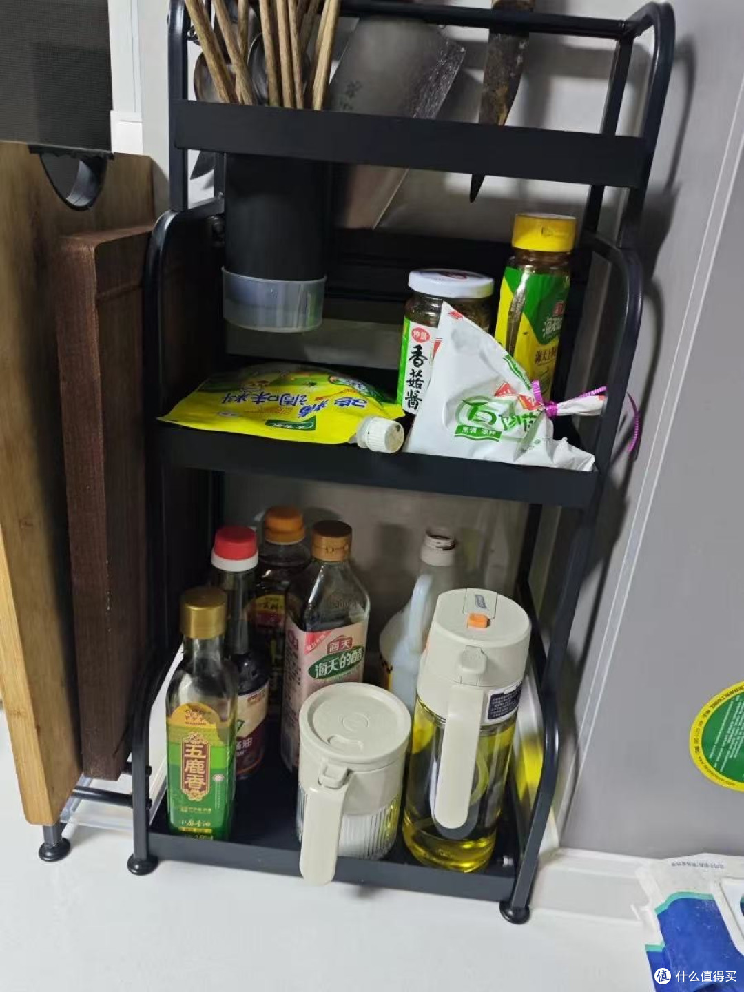 救命!佳帮手调料架让厨房台面彻底清爽了