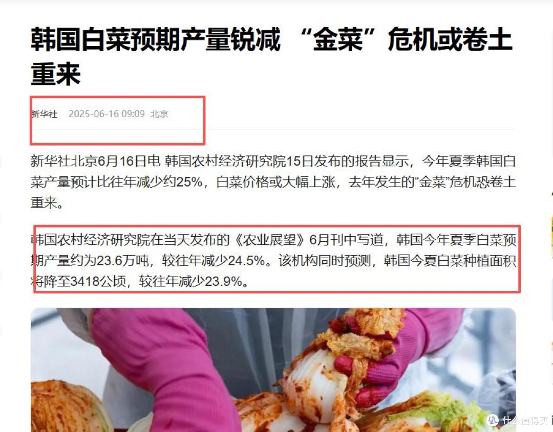 啪啪打脸!韩国人口头喊着:饿死也不吃中国白菜,却在私下偷偷买