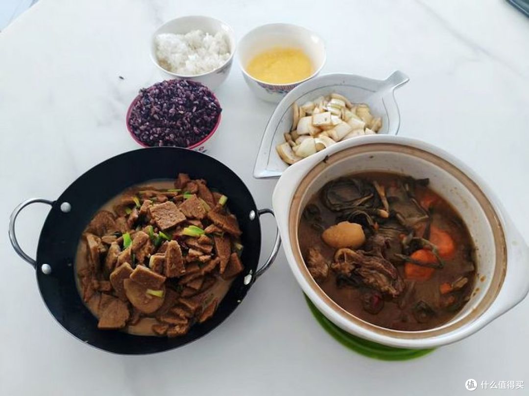 看看我家冬天晚餐,六种搭配,炖菜剩菜一起吃,多吃也不胖!