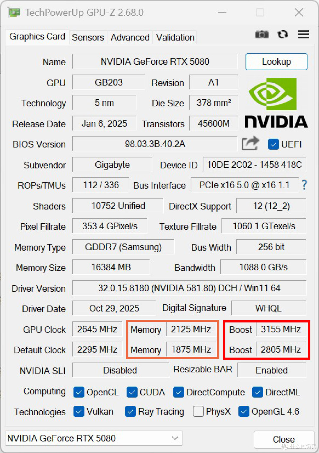 游刃有余玩爽4k游戏，技嘉RTX5080超级雕ICE显卡体验分享