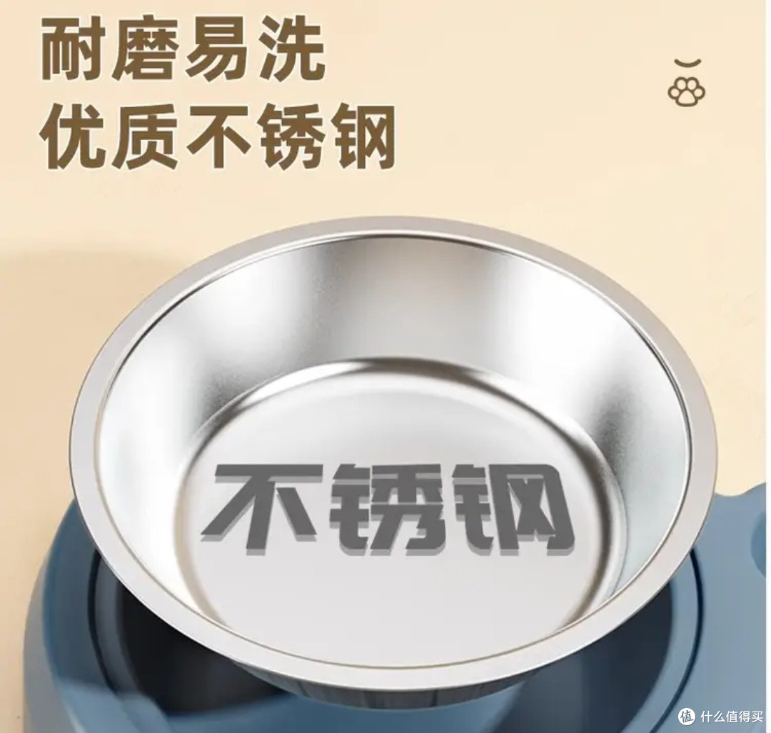 甜浪海猫碗双碗自动喂食器:搞定淘气狗狗的省心宠物食盆