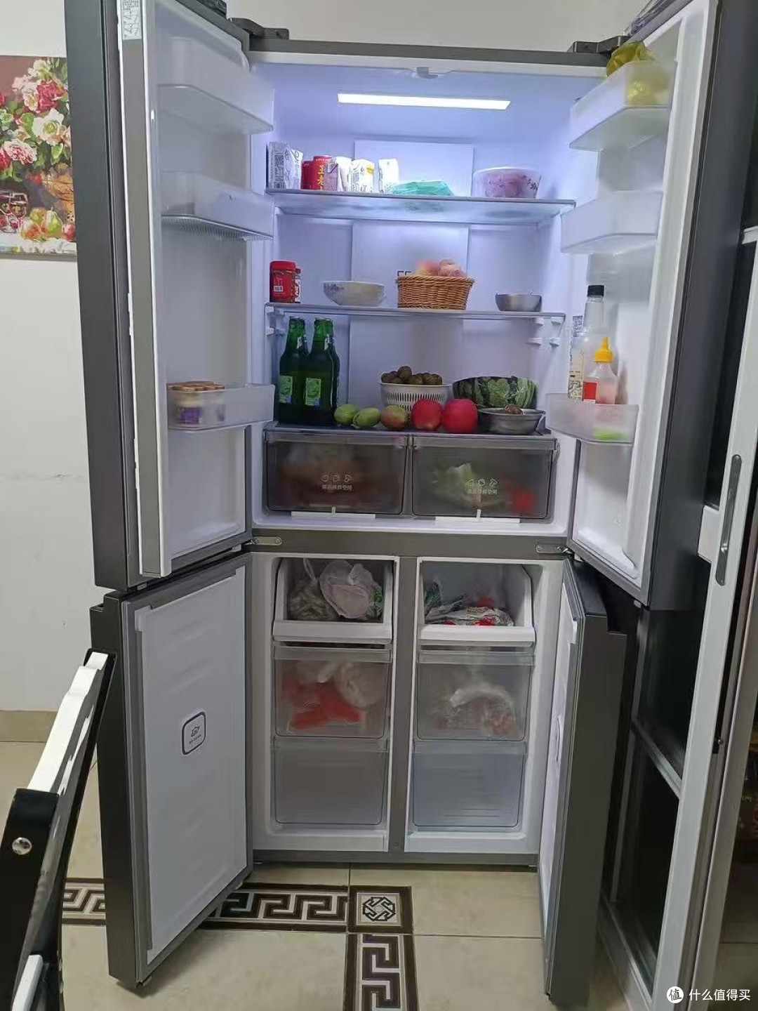 双11闭眼冲！容声456升冰箱，节能保鲜太省心
