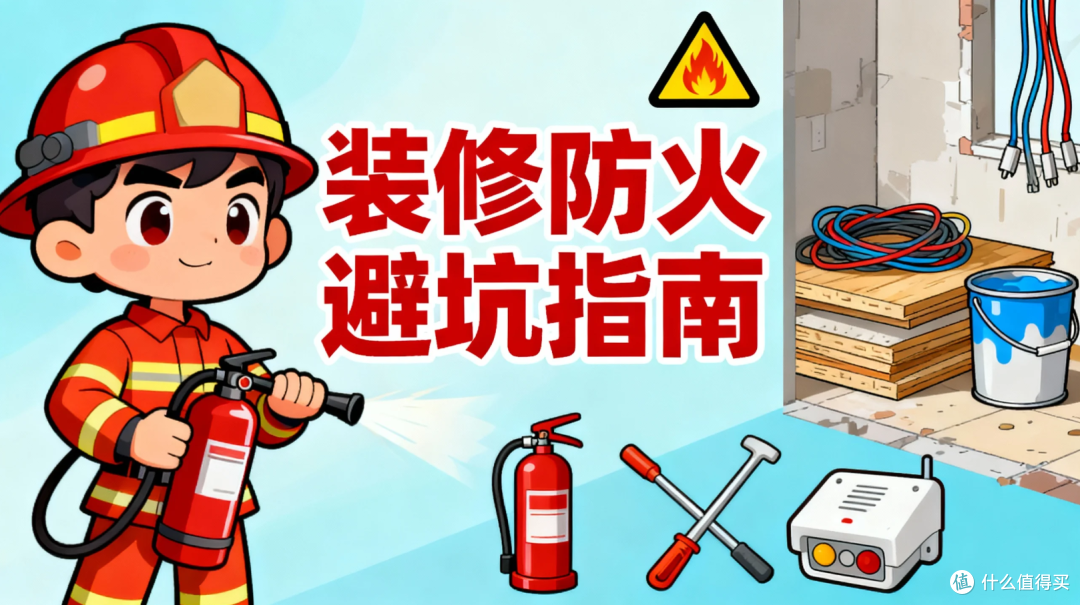 装修防火避坑指南:这些救命好物别瞎买,过来人亲测干货