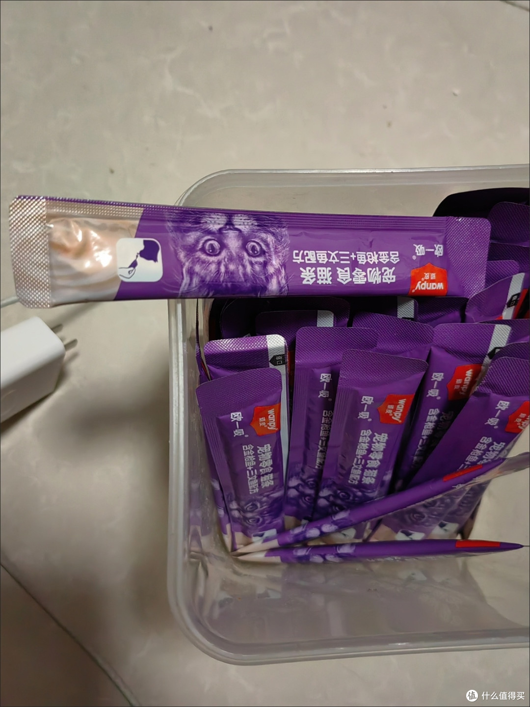 Wanpy顽皮欧一吸猫条:幼猫成猫都爱的营养零食湿粮包