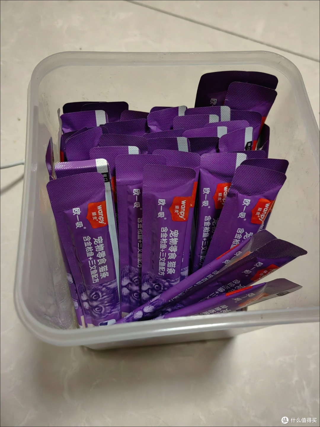 Wanpy顽皮欧一吸猫条:幼猫成猫都爱的营养零食湿粮包