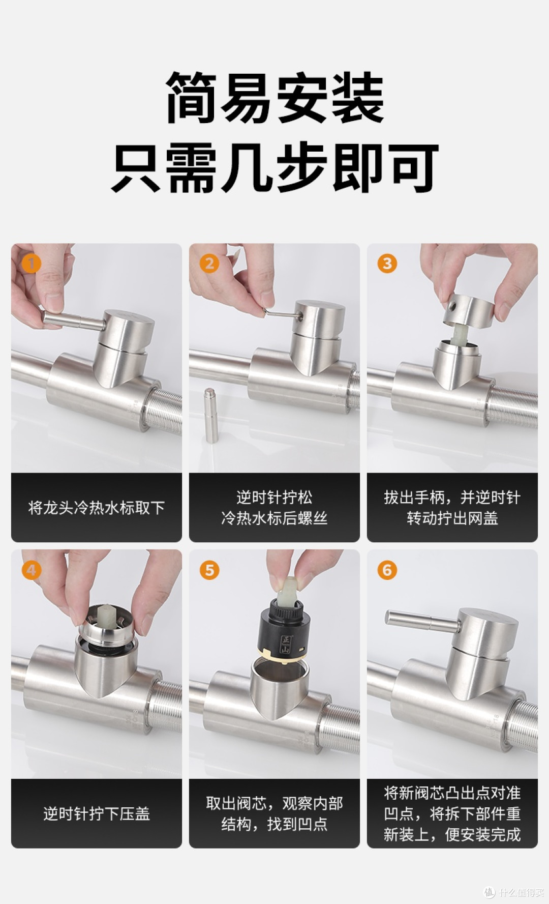 水龙头漏水维修不求人，几块钱轻松搞定_龙头_什么值得买