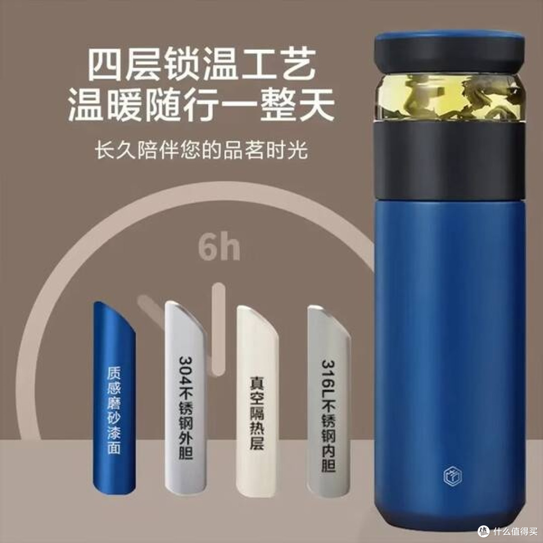 茶水分离保温杯:现代茶道的创新