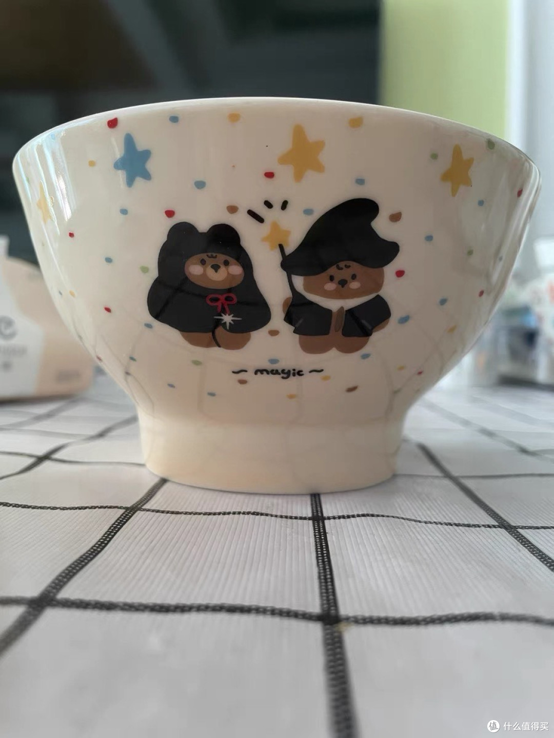 高温釉下彩陶瓷碗，安全实用