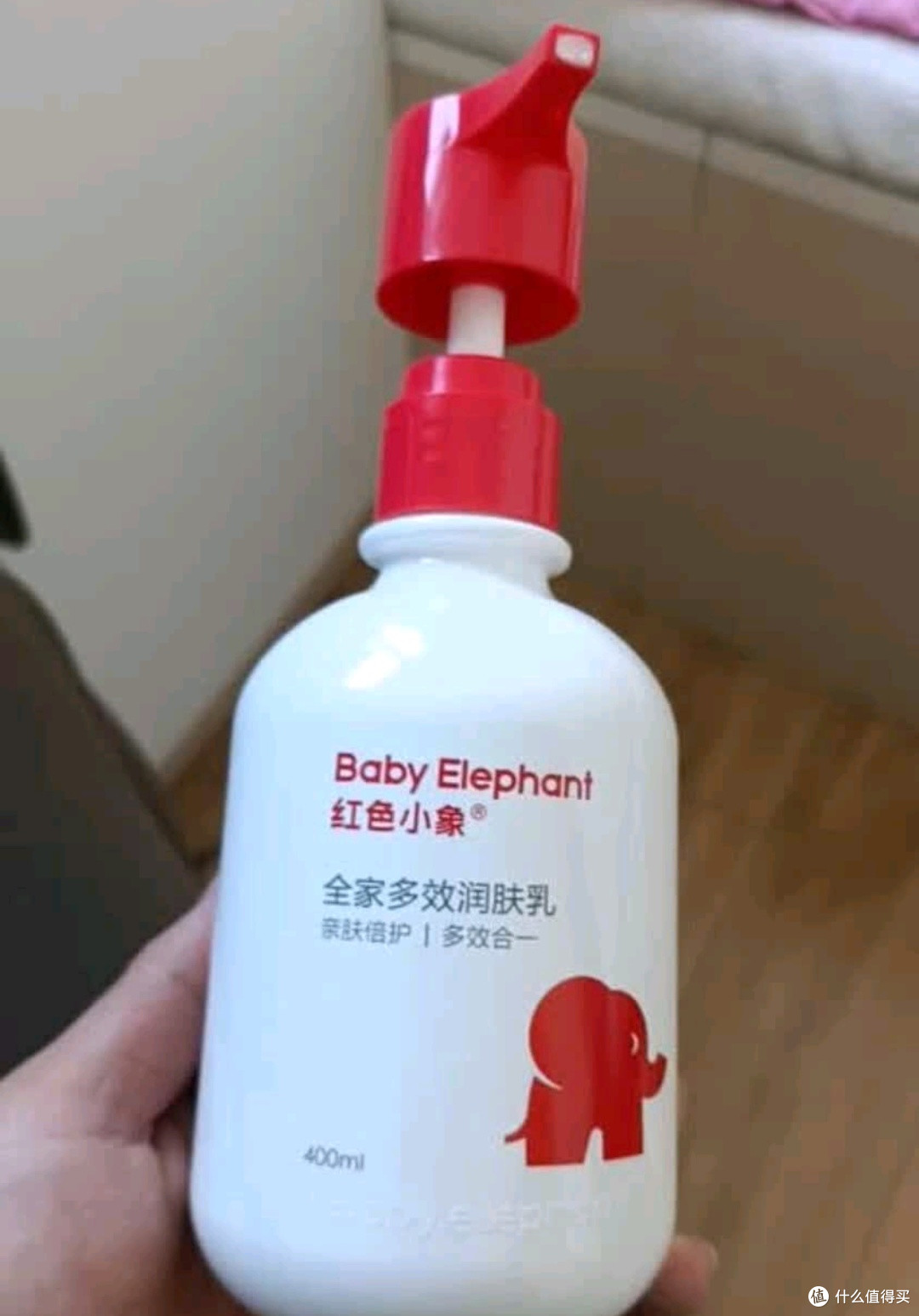 宝宝秋冬润肤首选！红色小象身体乳太安心