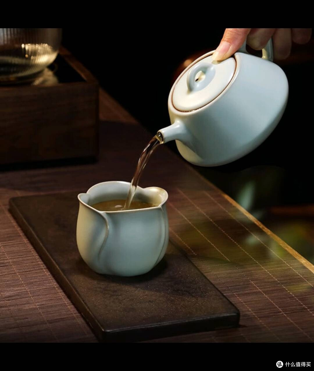 双十一入东道汝窑杯,开启雅致品茗时光
