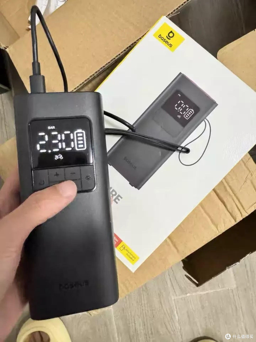 倍思无线充气泵:便携实用