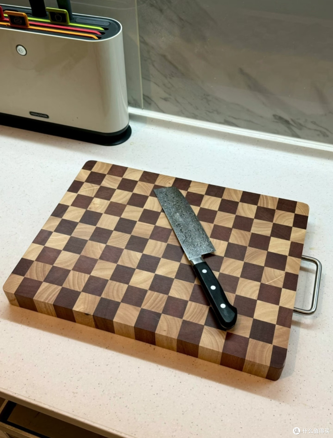 双面棋牌格菜板,实用又美观