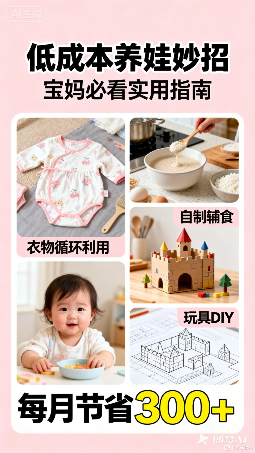 低成本养娃妙招,宝妈必看