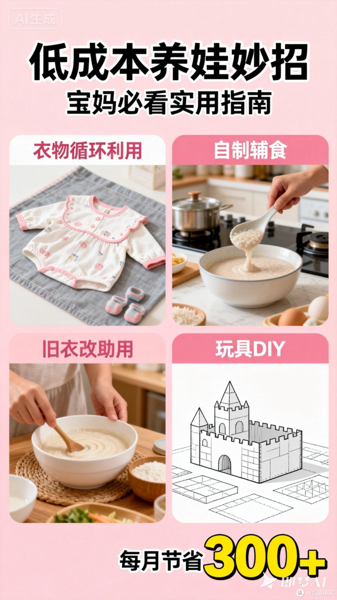 低成本养娃妙招，宝妈必看