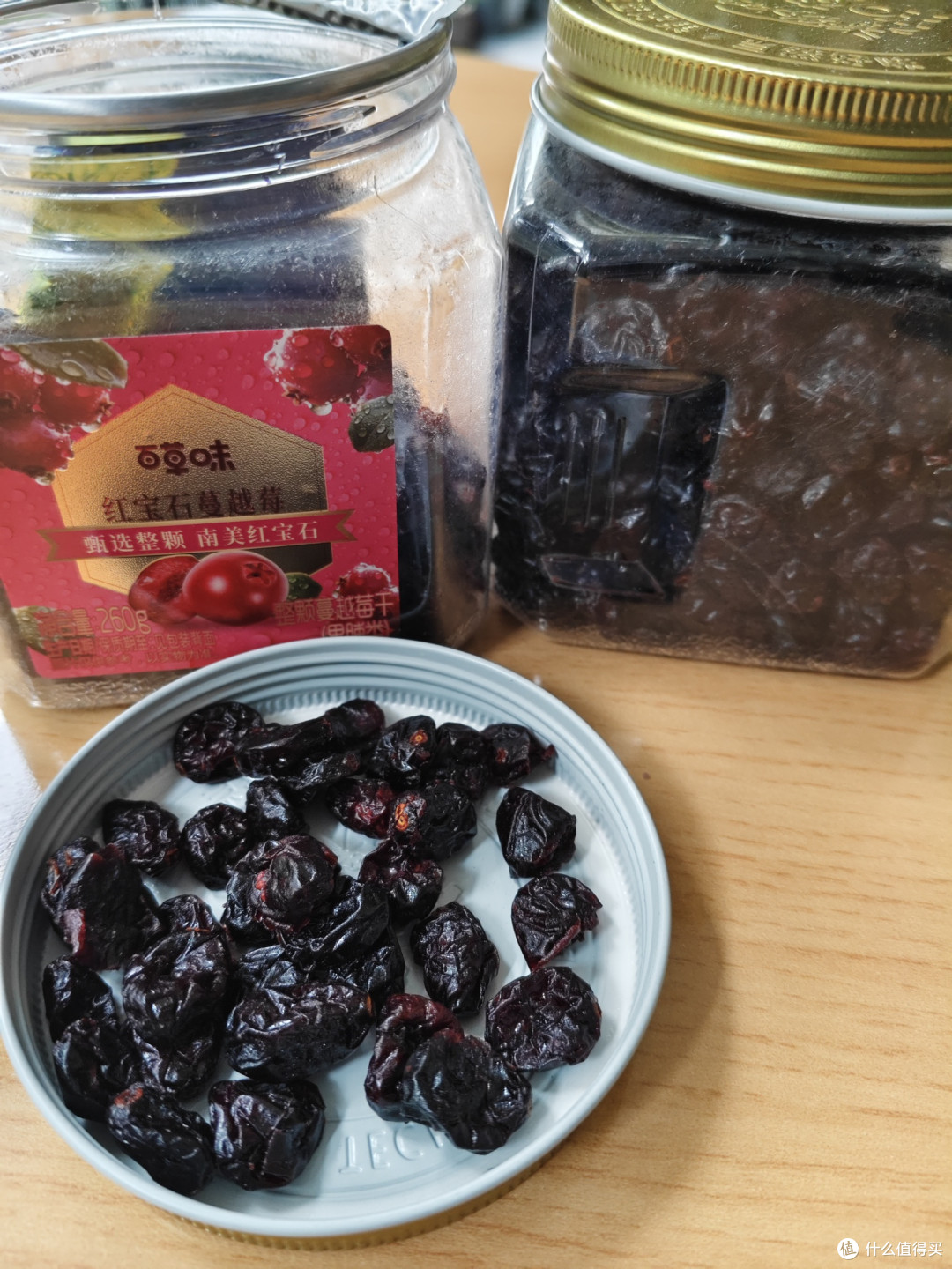 百草味智利蔓越莓干,整颗大果,健康零食新选择!