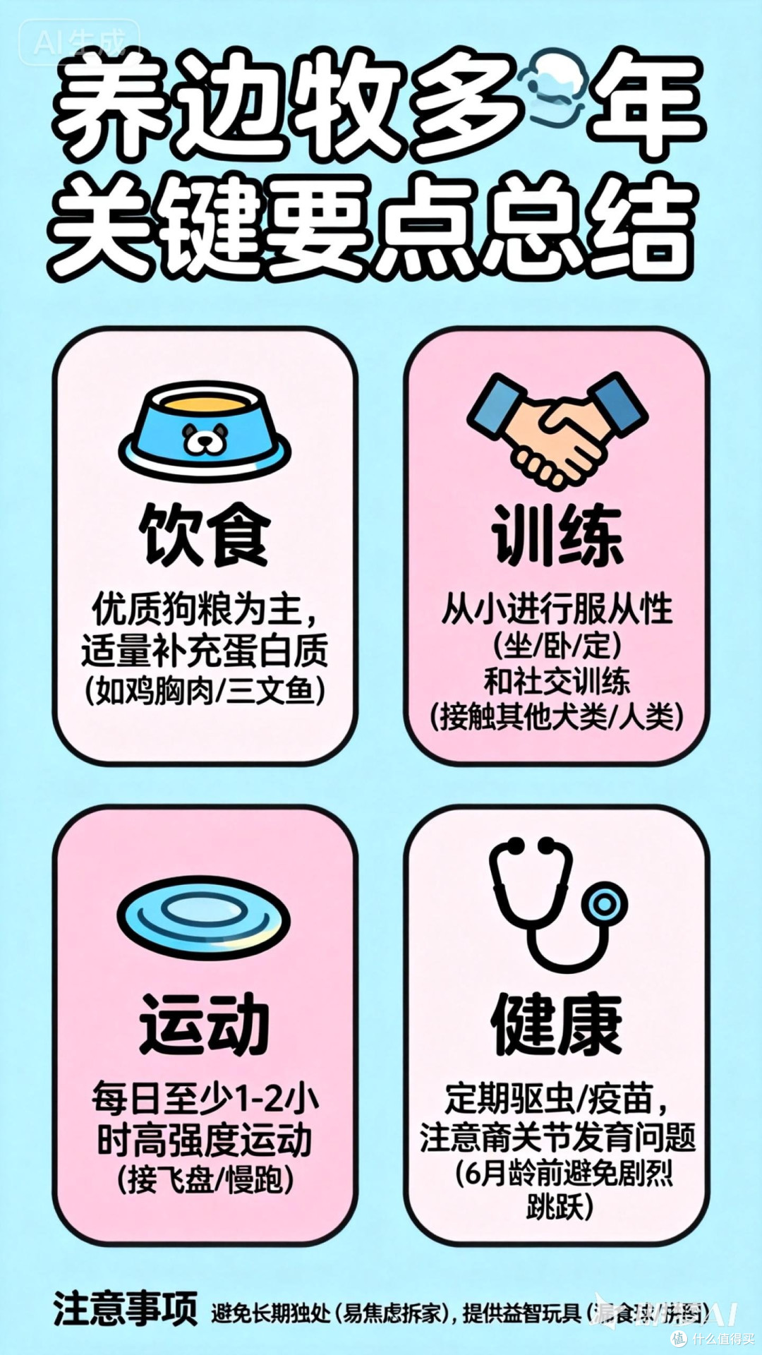 养边牧多年,总结出的关键要点
