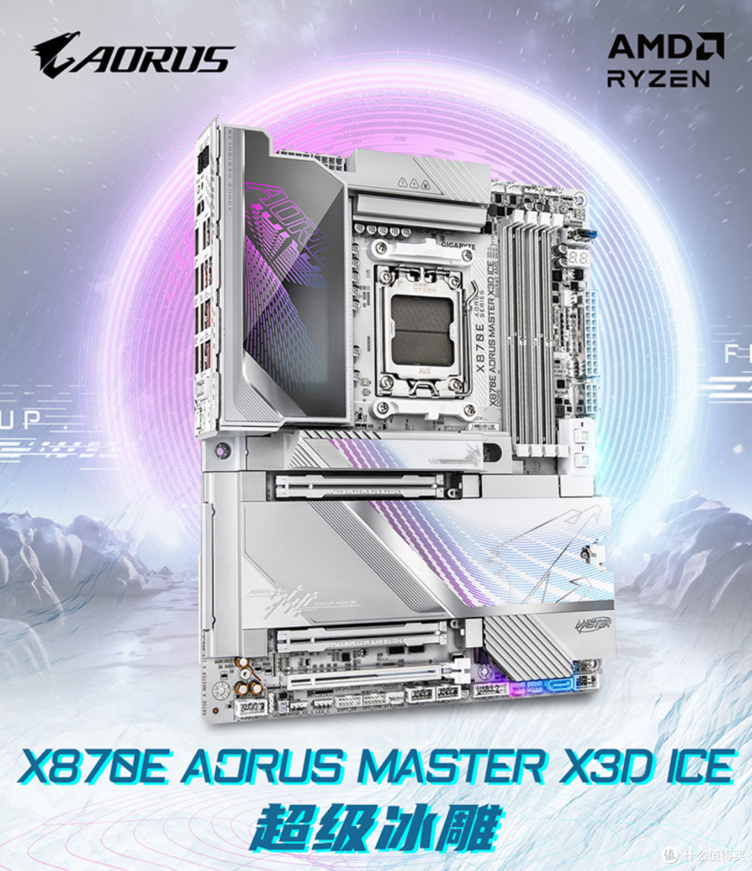 技嘉X870E电竞冰雕&超级冰雕:X3D Turbo 2.0加持,显著提升性能