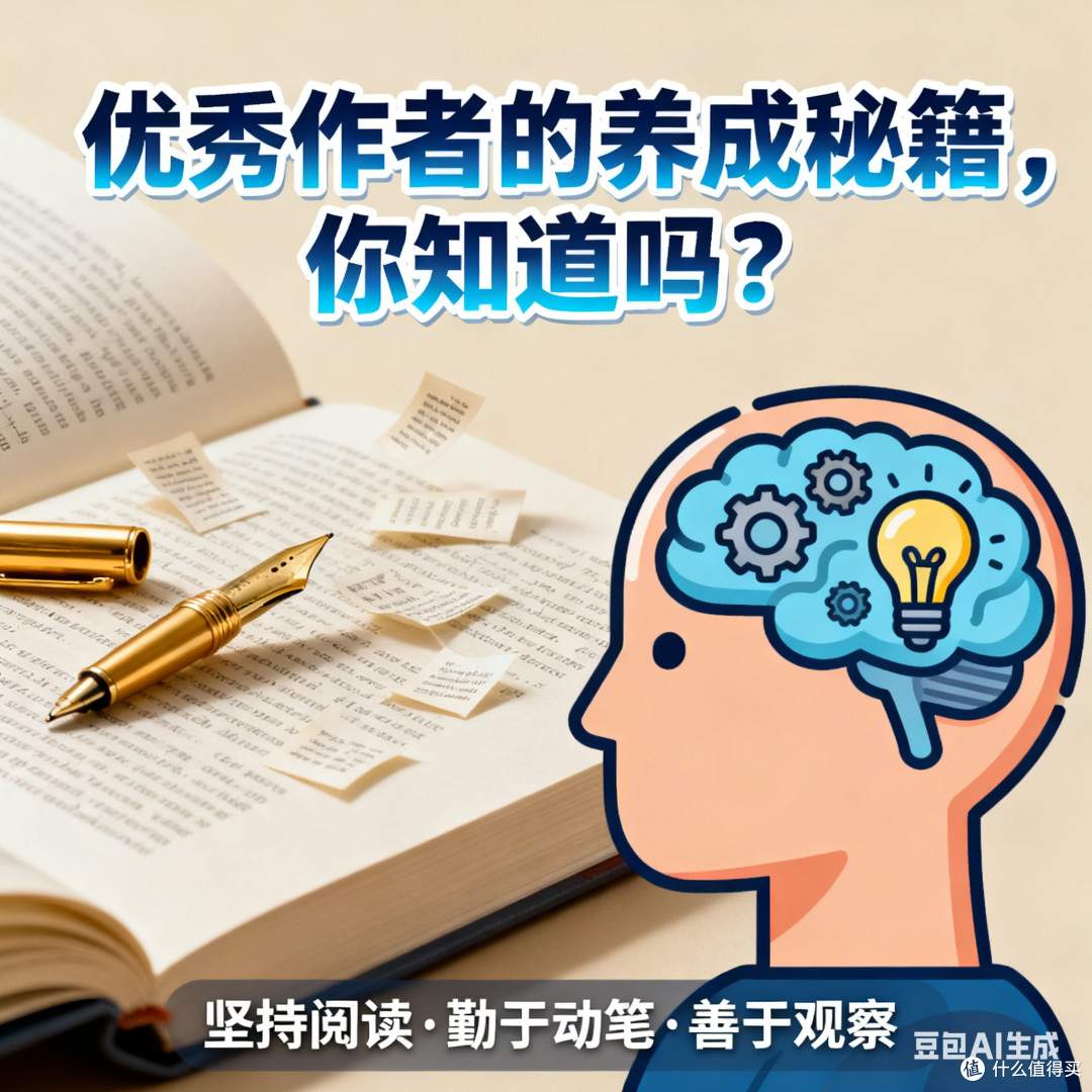 优秀作者的养成秘籍，你知道吗？