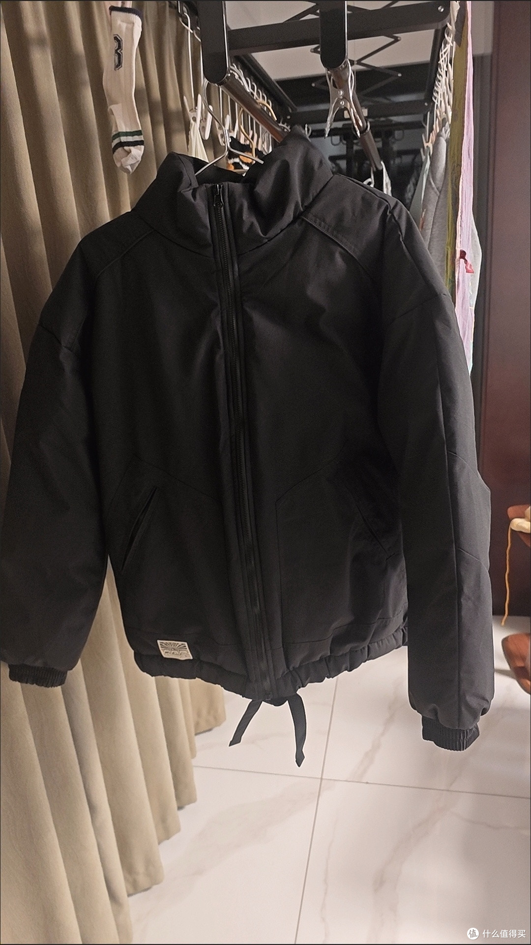 马克华菲立领棉服购后晒:冬日暖意新体验