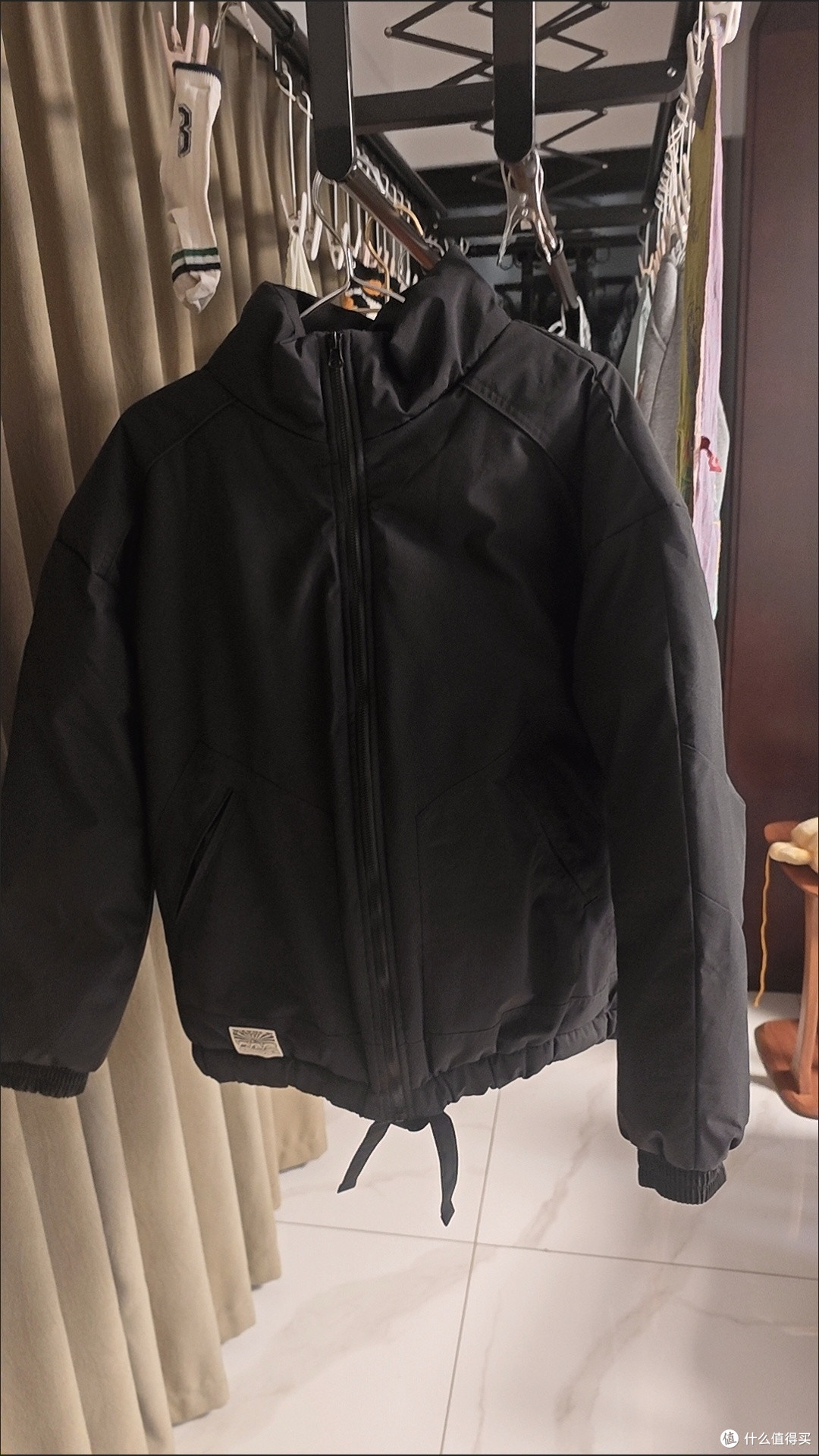 马克华菲立领棉服购后晒:冬日暖意新体验