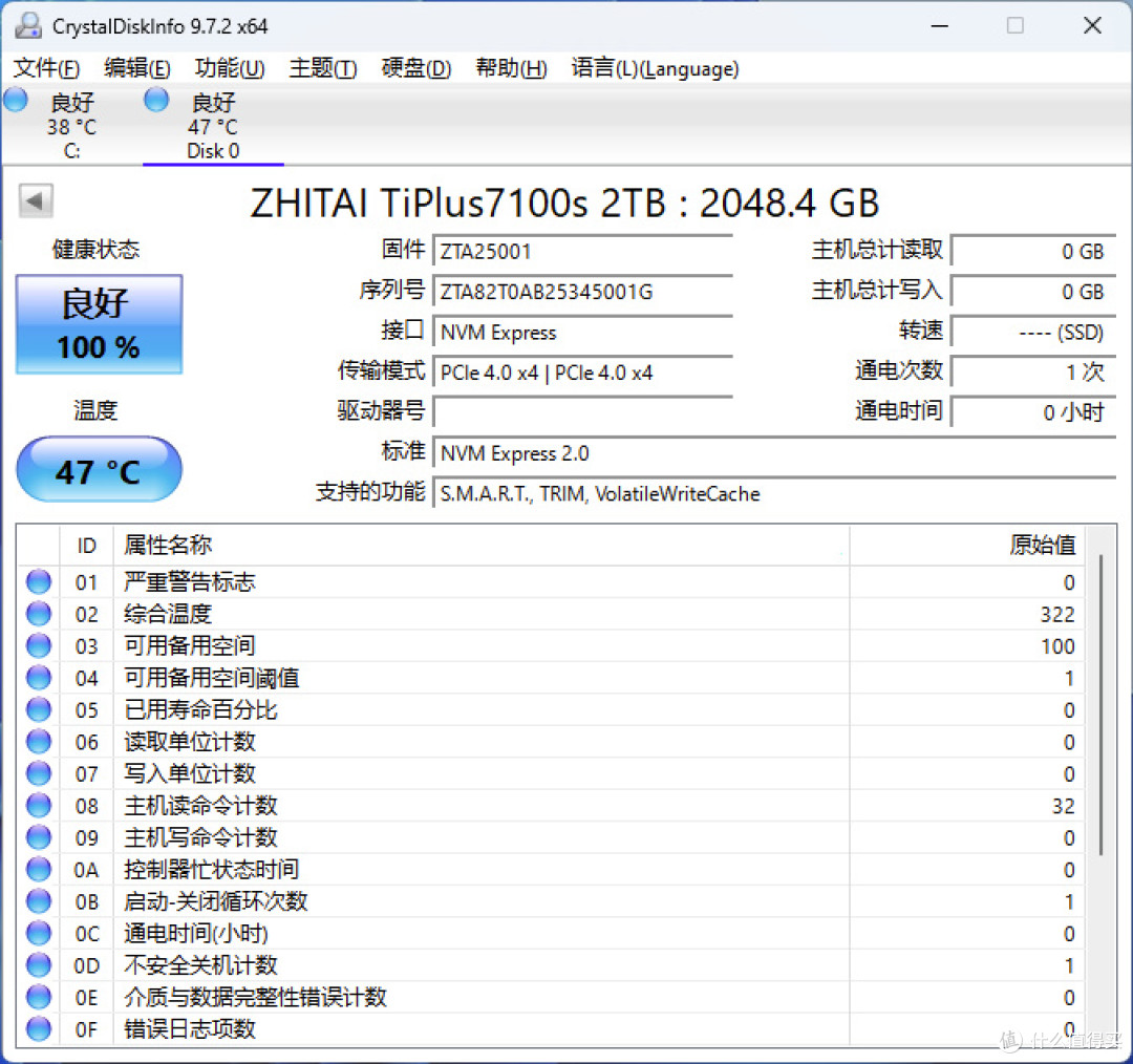 四通道无缓SSD巅峰战:致态TiPlus7100s Vs 三星990 EVO Plus