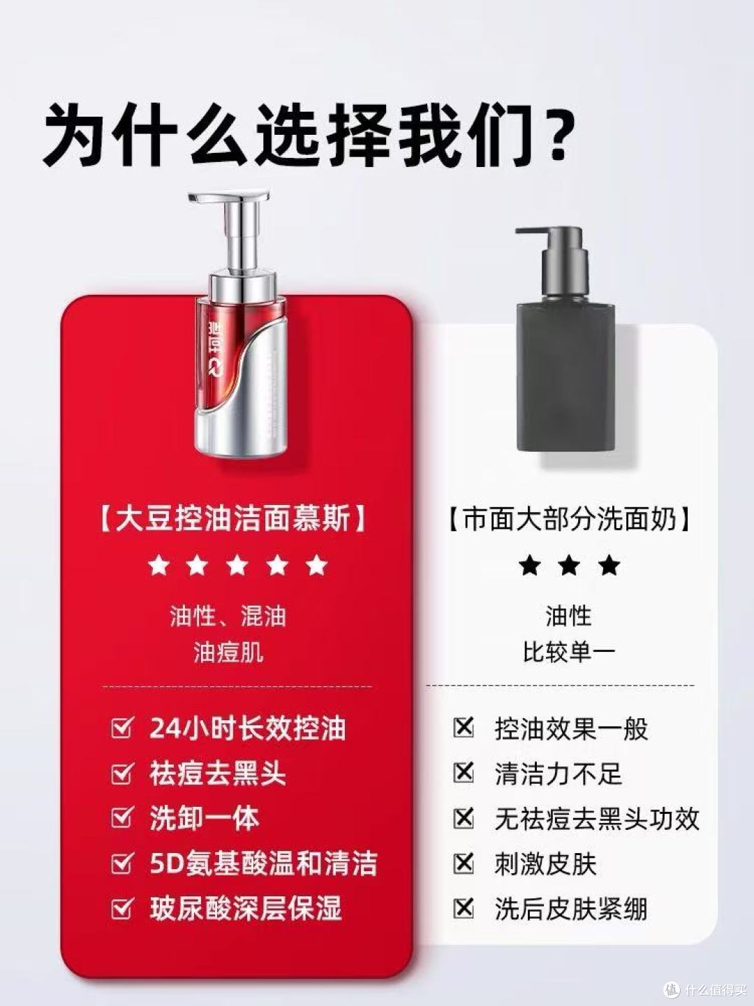 油痘肌男生救星!这款氨基酸洁面慕斯我能用到停产🔥