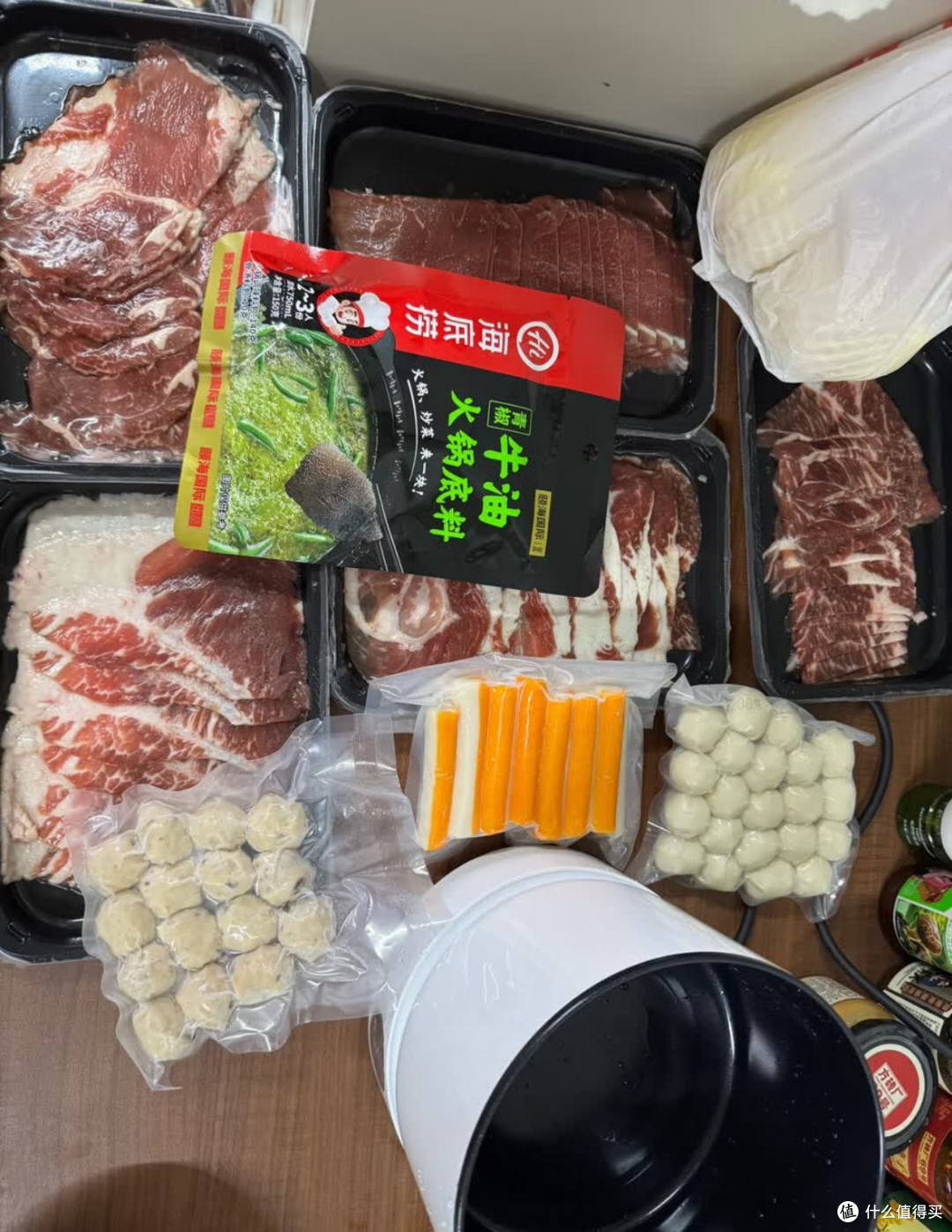 球迷看球必备!海底捞火锅丸子套餐2斤装6包,补贴后37元嗨吃全场