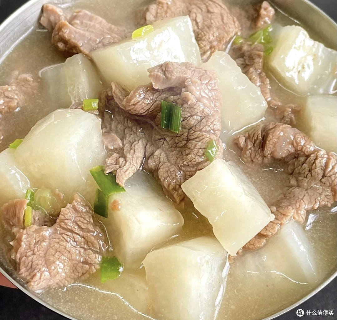 萝卜牛肉汤暖透降温天