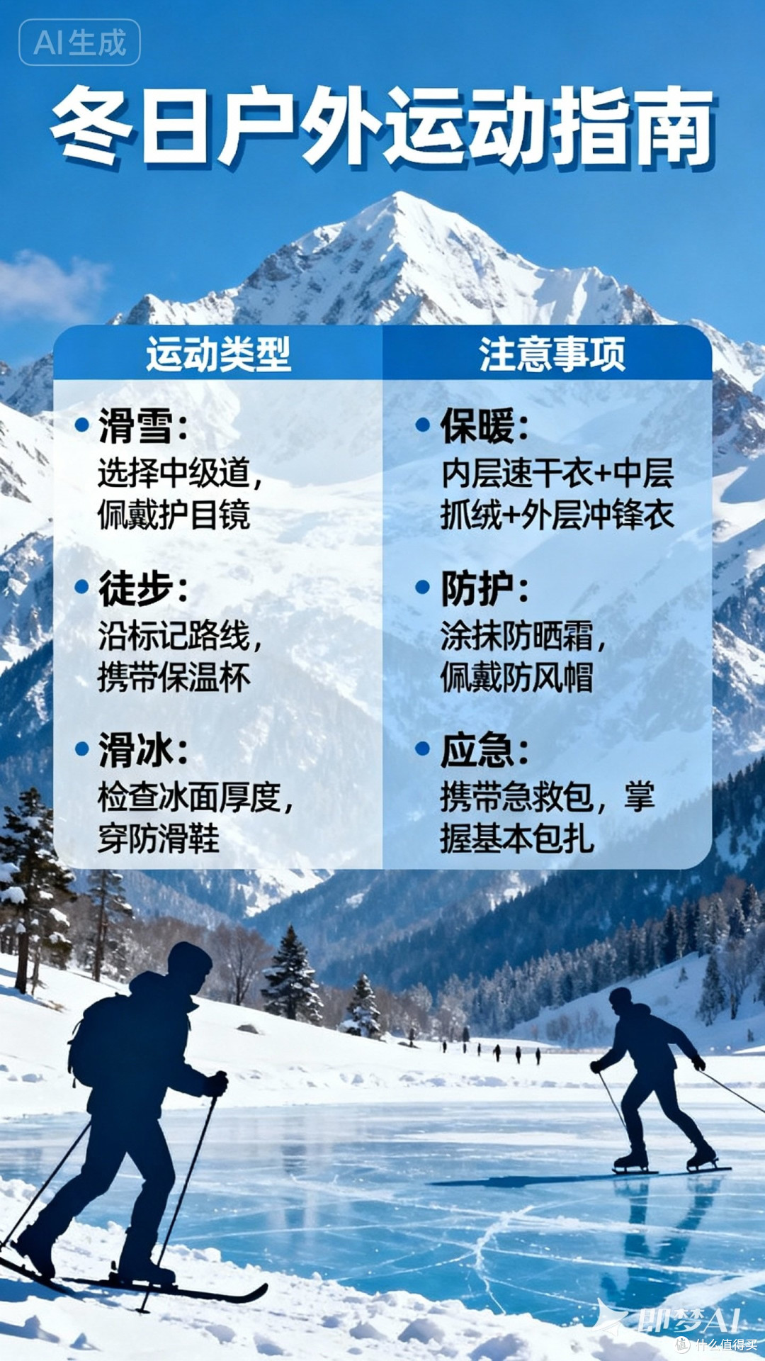 冬日户外运动指南