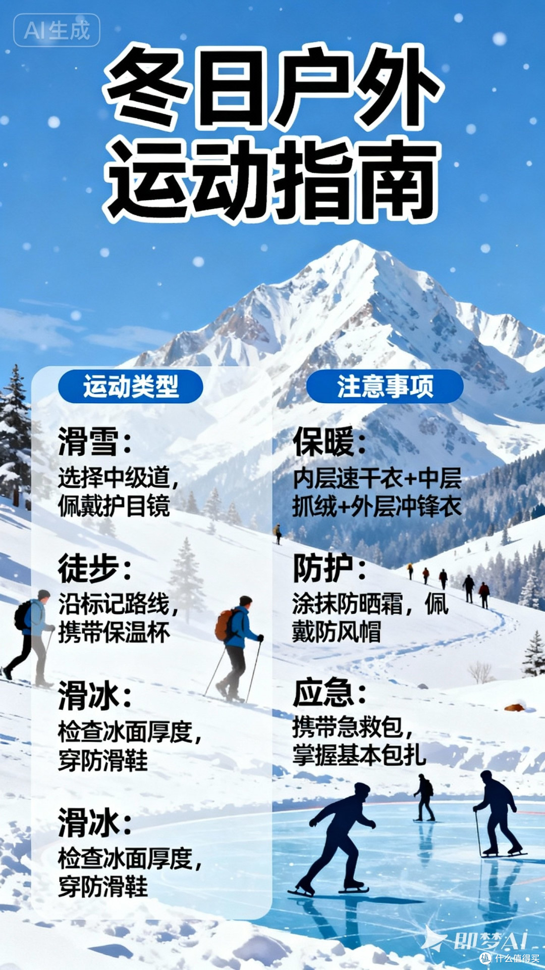 冬日户外运动指南