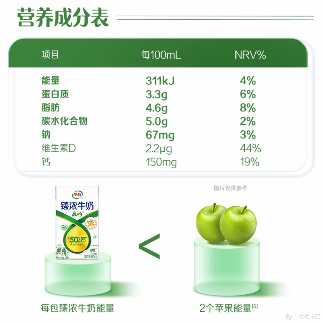 伊利臻浓高钙牛奶