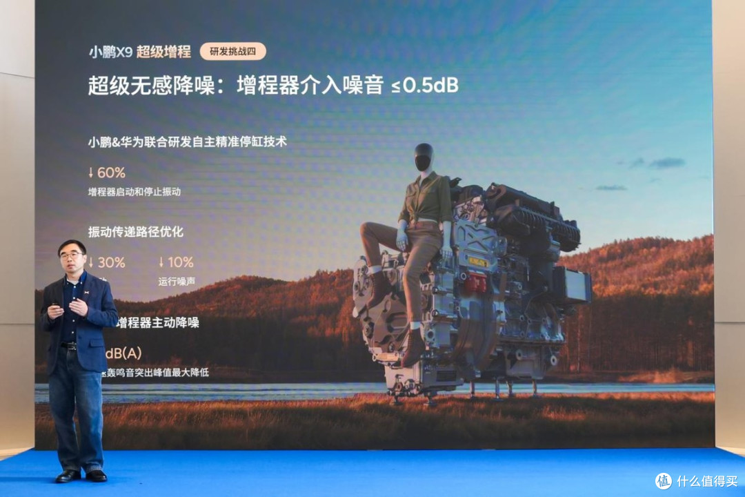 小鹏X9超级增程全球首发 华为DriveONE下一代增程发电机
