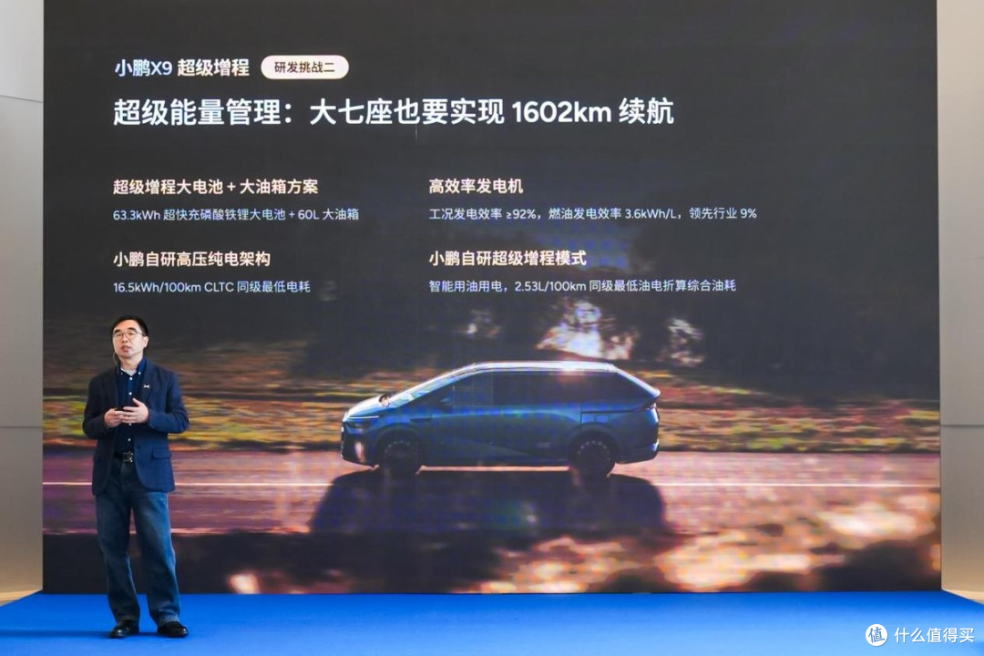 小鹏X9超级增程全球首发 华为DriveONE下一代增程发电机